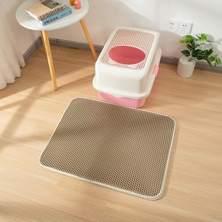 Tapis pour litière de chats - Gardez votre maison propre et fraîche