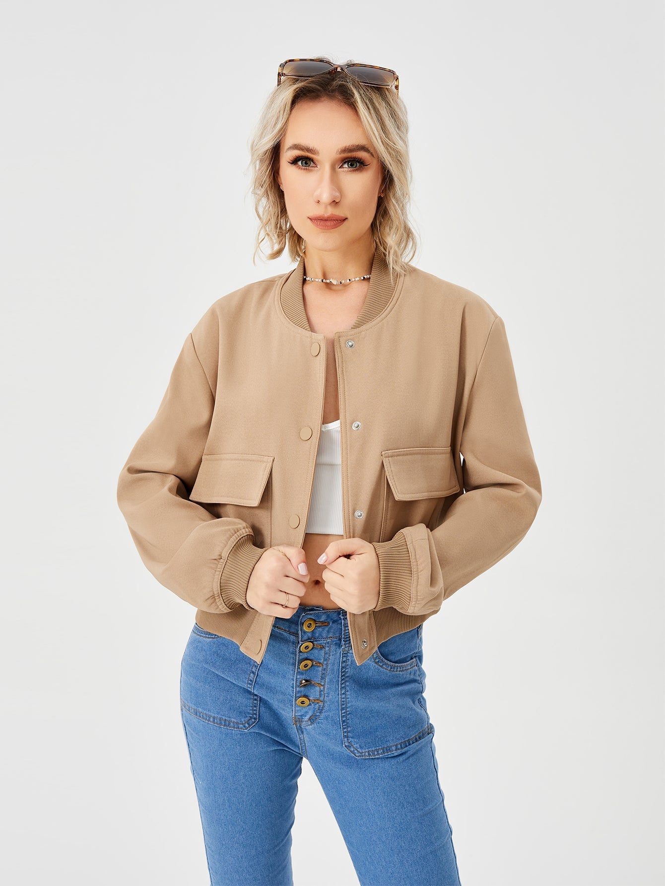 Kate - Veste bombardier fine