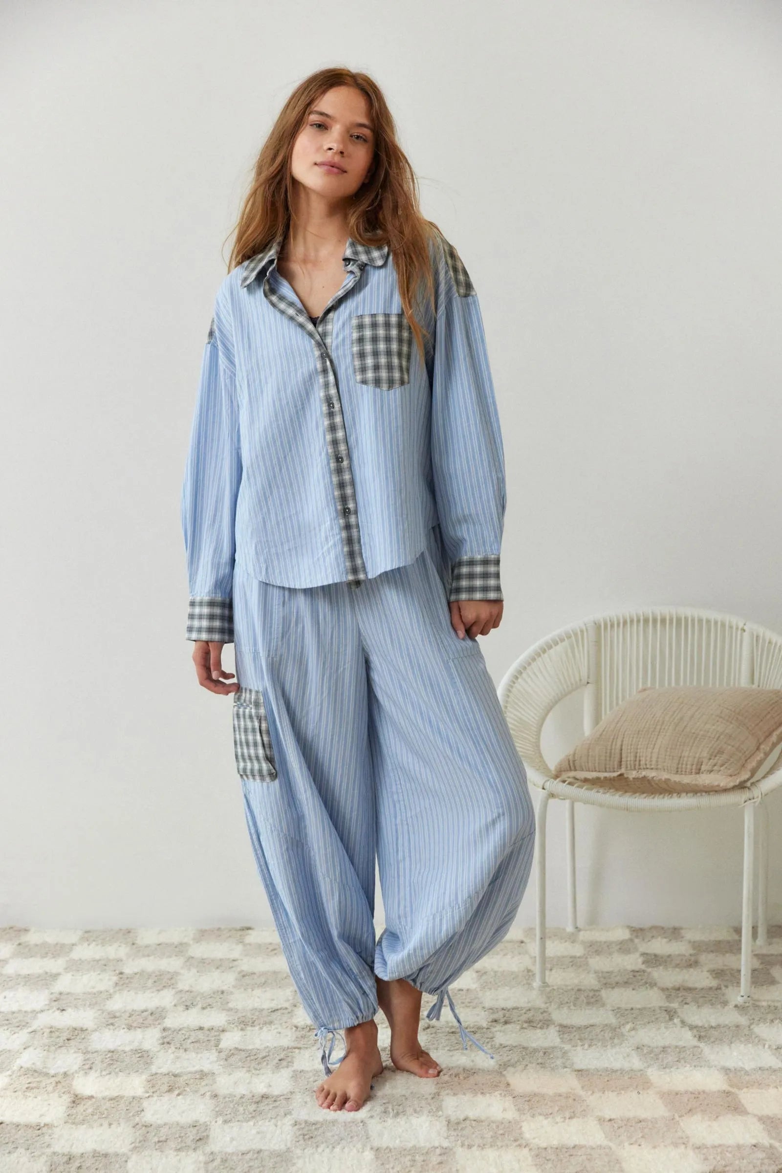 Eveline - Ensemble de Pyjama en Coton Confortable pour Chaque Nuit