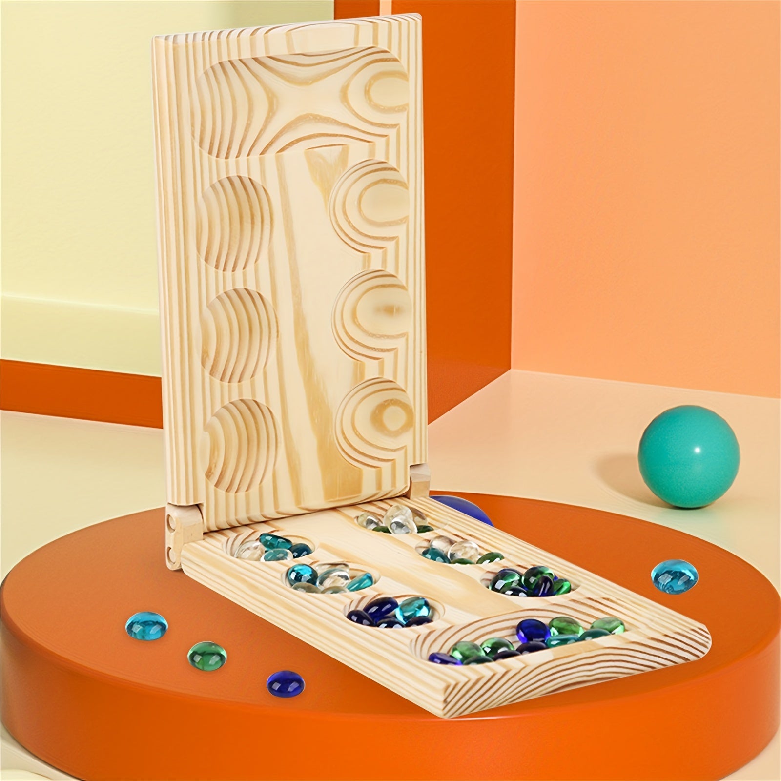 Mancala Deluxe - BrainStones pour des Heures Stratégiques