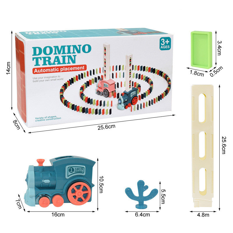 Train Automatique à Dominos – AutoDomino pour un Plaisir en Mouvement