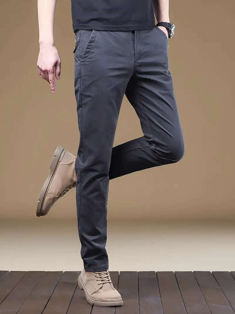 Élias - Pantalon de Bureau Stretch avec Coupe Parfaite