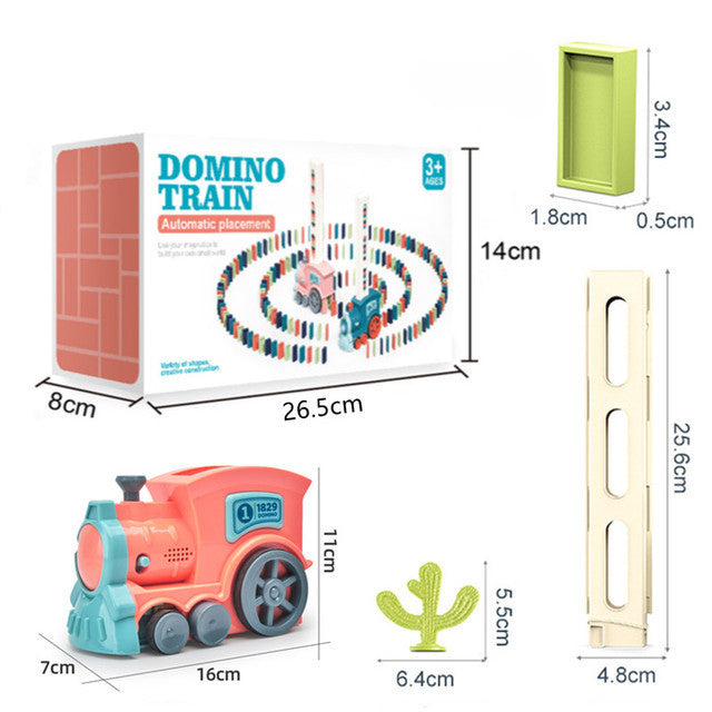 Train Automatique à Dominos – AutoDomino pour un Plaisir en Mouvement