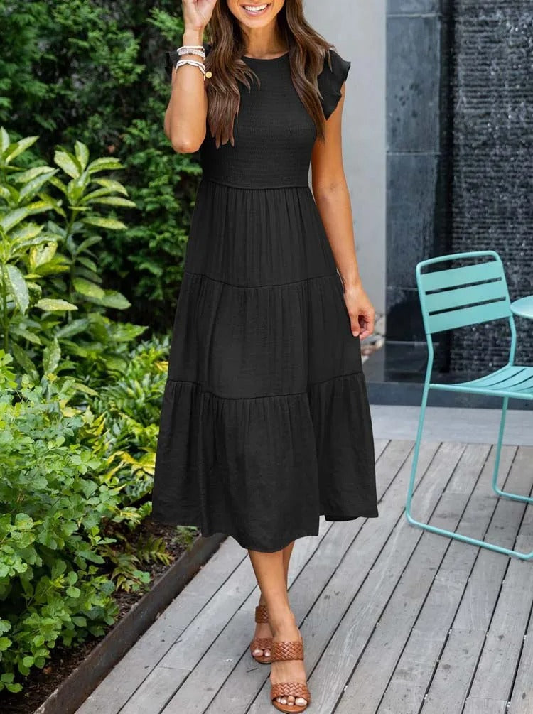 Eliza - Robe maxi d'été fluide et confortable