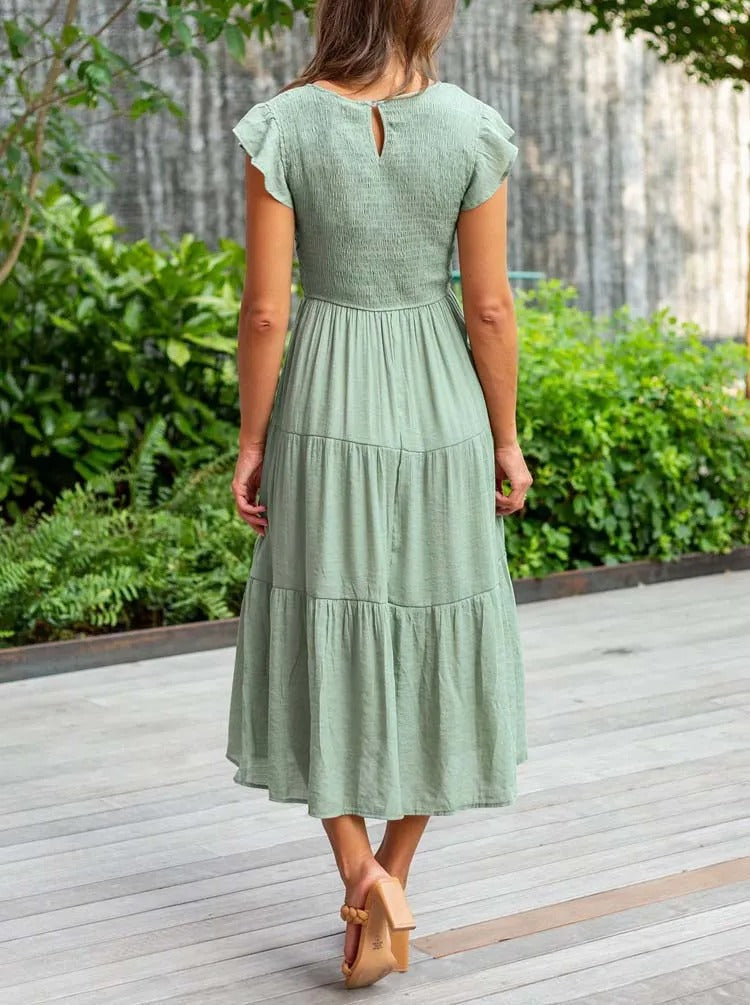Eliza - Robe maxi d'été fluide et confortable