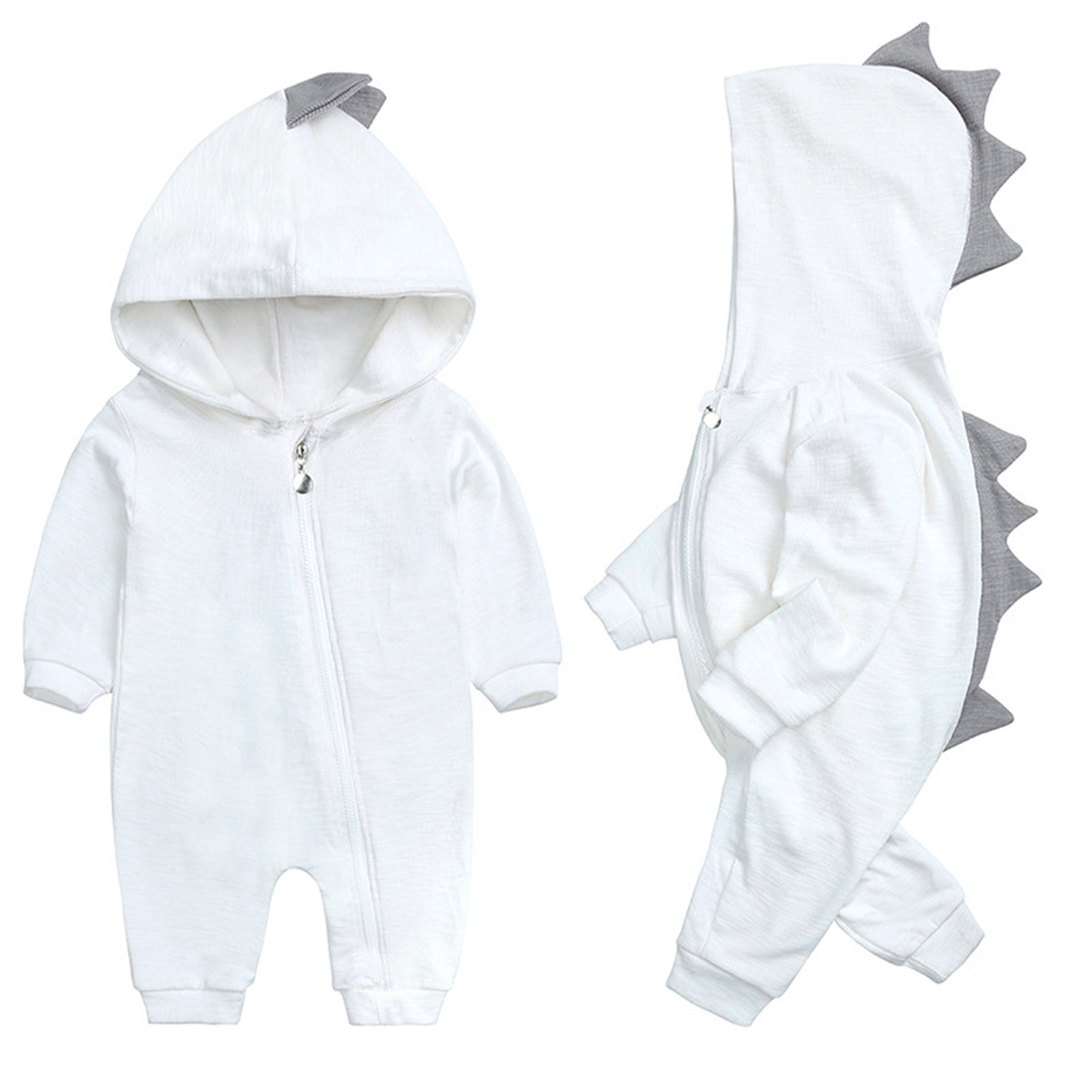 Joli Body Bébé avec Capuche Dinosaure - Body Dinodream pour Plus de Fun