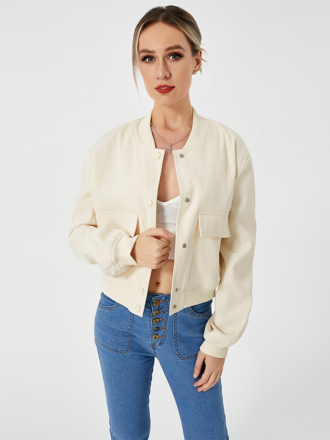Kate - Veste bombardier fine