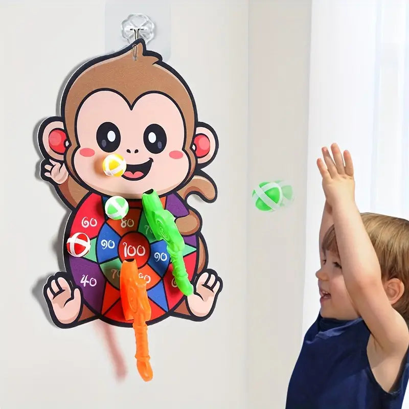 Jeu de Fléchettes Singe – MonkeyAim pour un Plaisir Ciblé