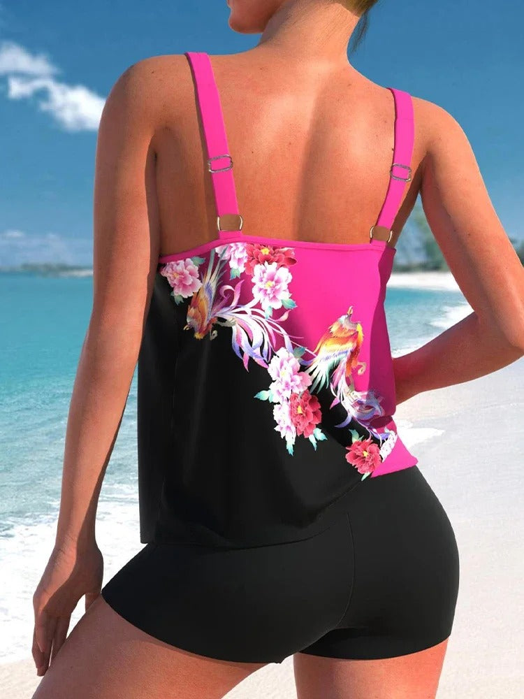 LolaBeach - Tankini à imprimé floral