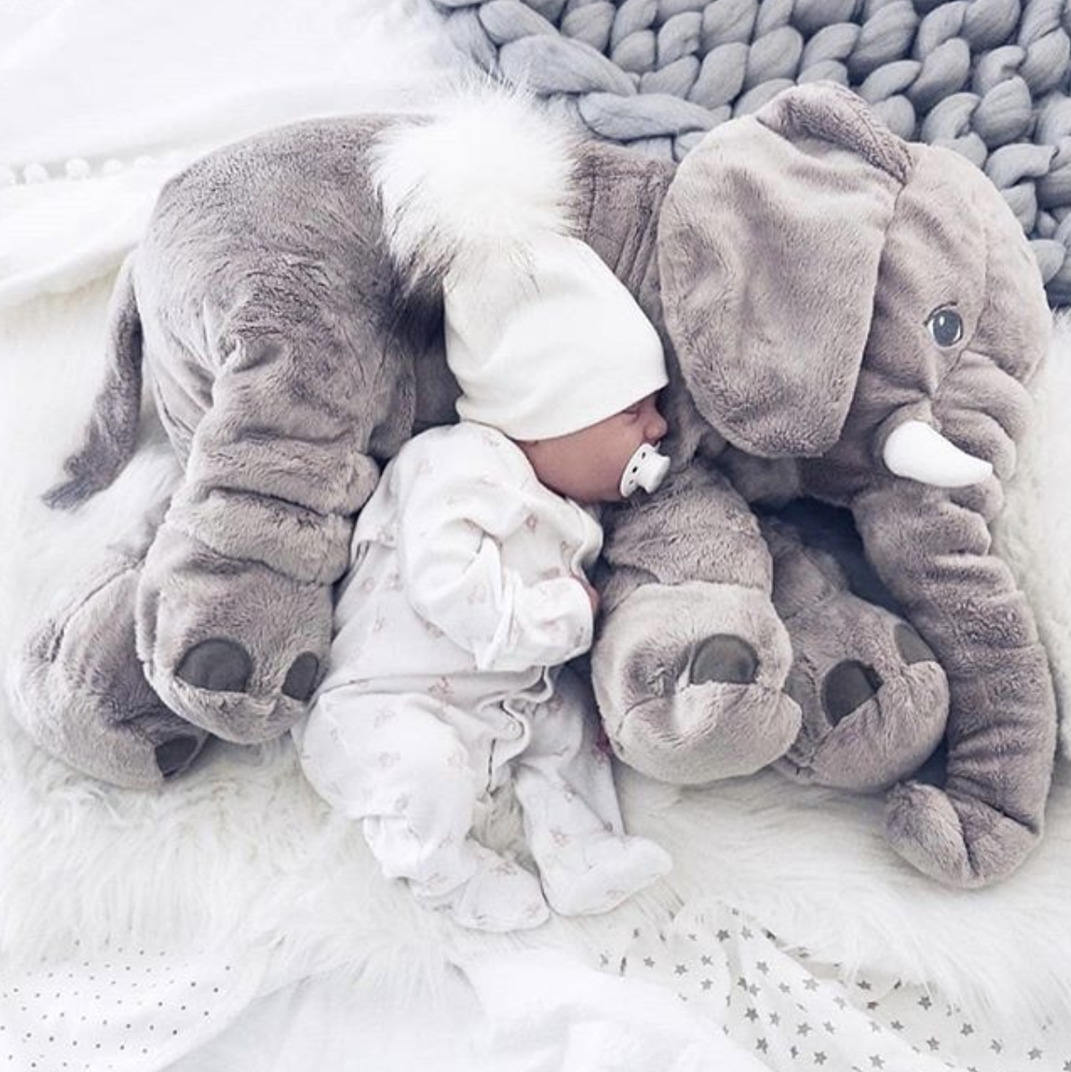 Coussin en Peluche Éléphant - Cuddlephant pour le Confort et le Sommeil