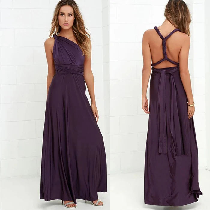 Nora - Robe portefeuille féminine et chic