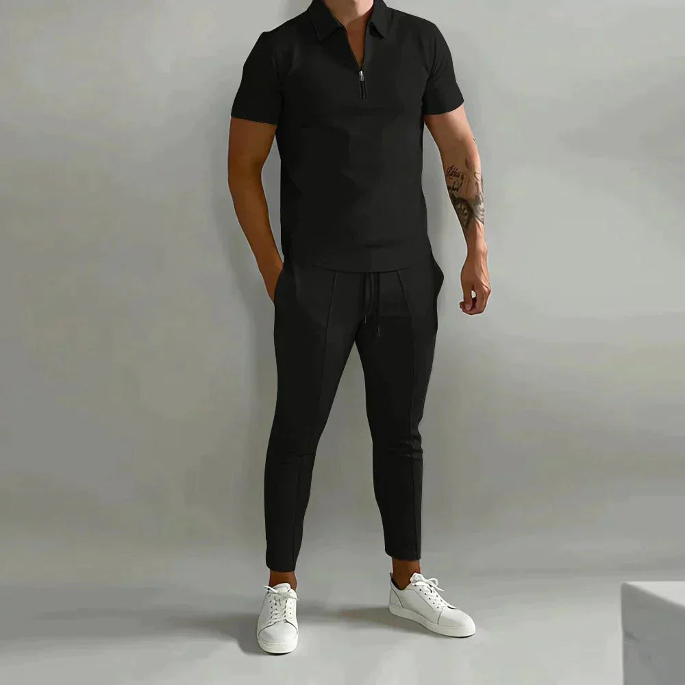 Eleganto | Ensemble chemise et pantalon décontractés