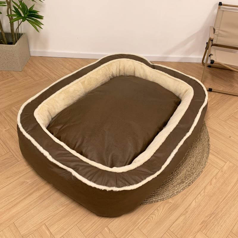 PawComfort – Lit pour chien doux et confortable avec housse amovible | Facile à nettoyer