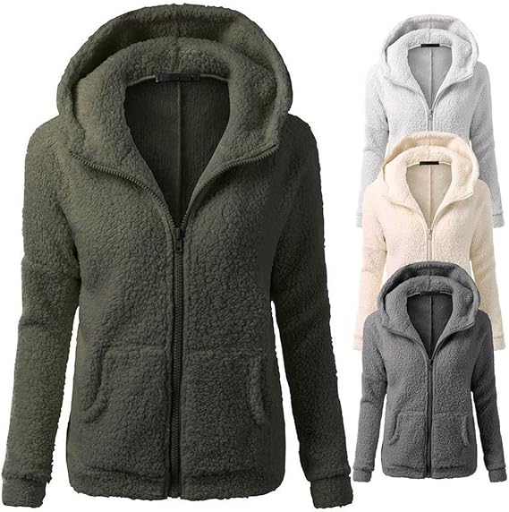 Chloe Soft Fleece Cardigan - Chaud et polyvalent