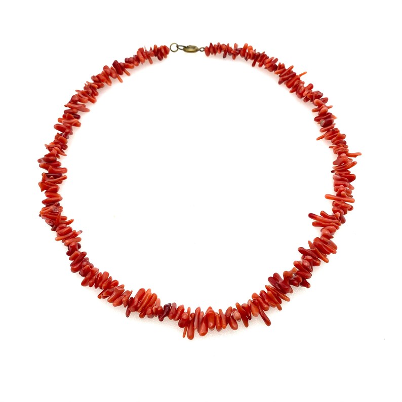 Collier de corail rouge | Coloré et accrocheur