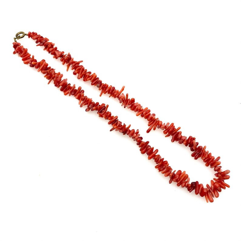 Collier de corail rouge | Coloré et accrocheur