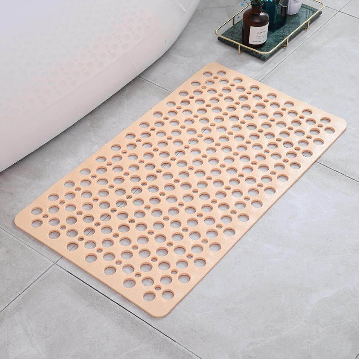 Tapis de Douche Antidérapant AntiGrip - Antibactérien, Hygiénique et Durable