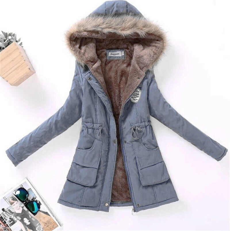 Parka à capuche coupe slim Sophia - Confortable et stylée