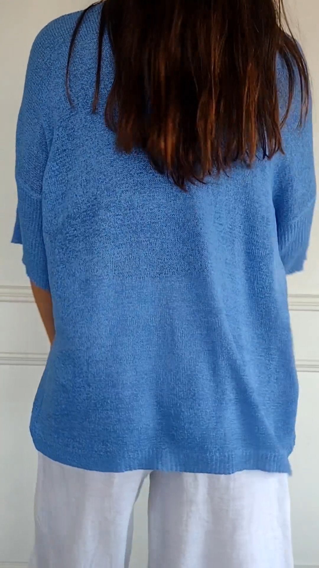 Lucy - Top en maille avec encolure en V