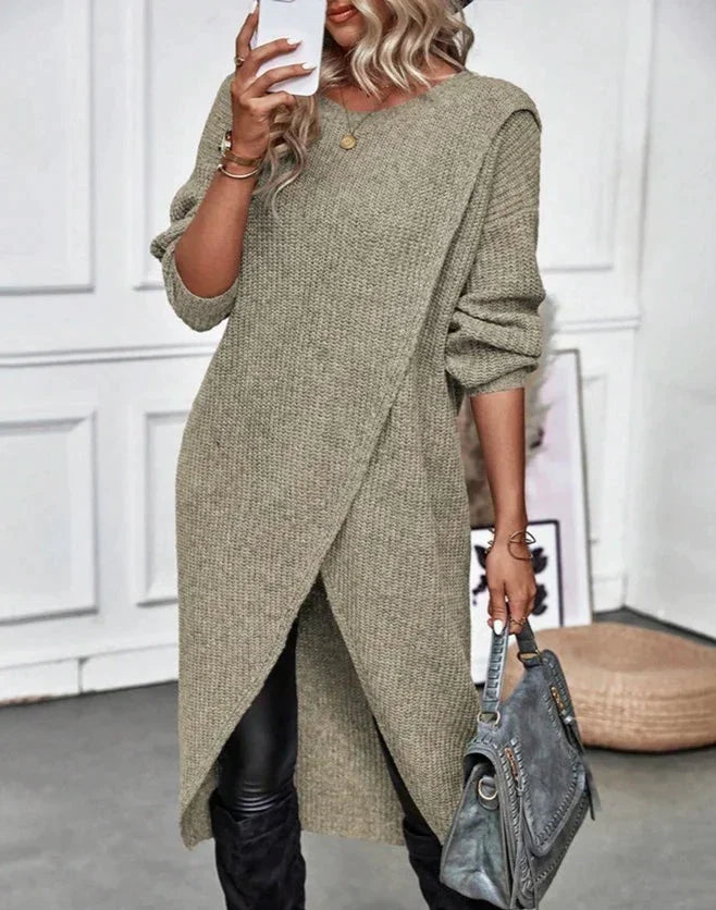 Lopez - Robe pull en tricot moderne