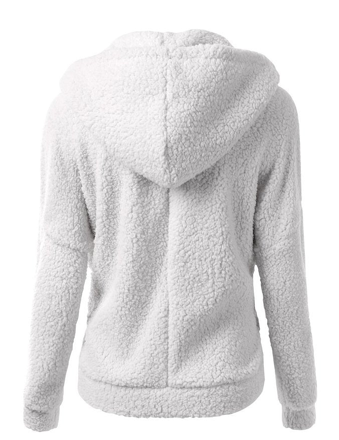 Chloe Soft Fleece Cardigan - Chaud et polyvalent