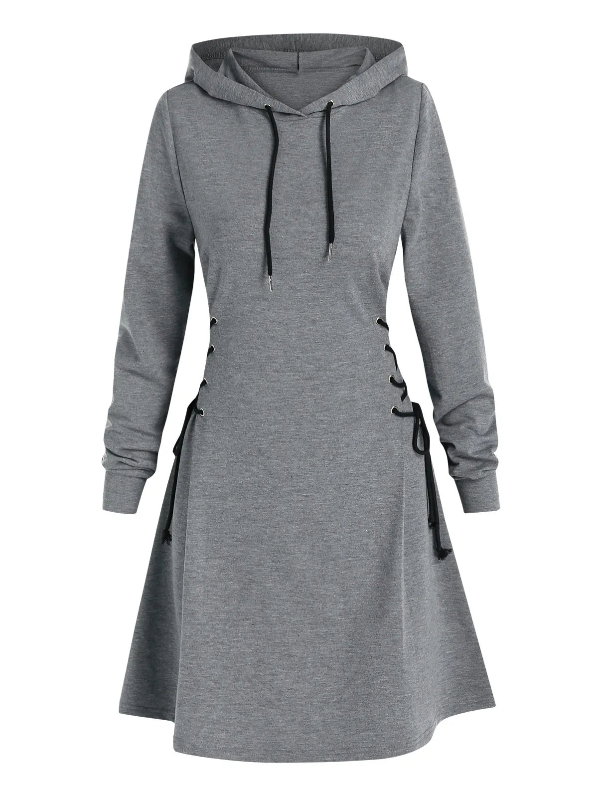 Ovina - Robe sweat à capuche décontractée