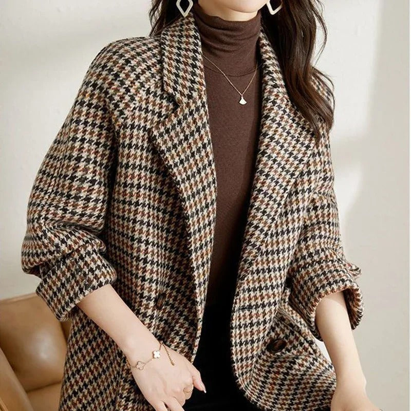 Isabella - Manteau élégant pour femmes avec fermeture à boutons