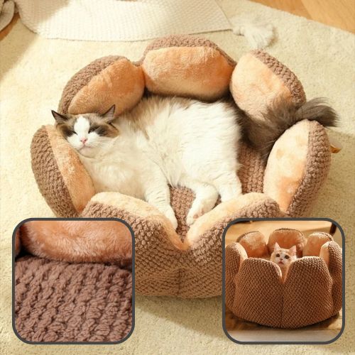 Panier pour Chat Confortable - Design Portable et Douillet