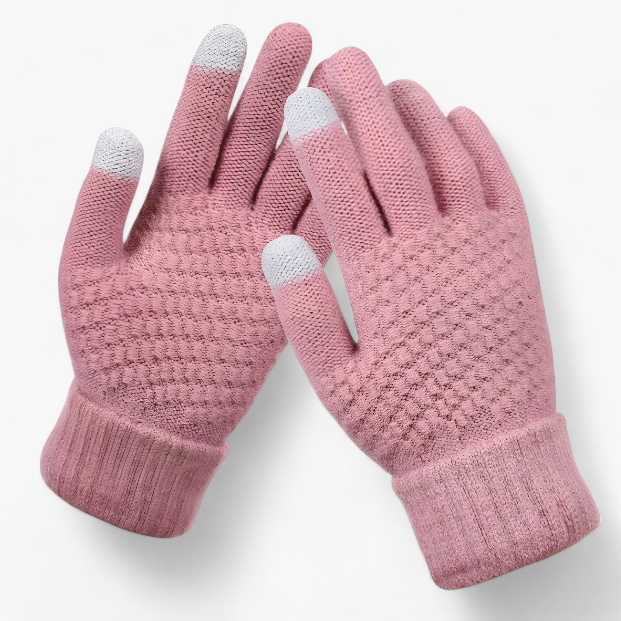 Lara - Gants d'hiver avec couverture complète du doigt et style crochet