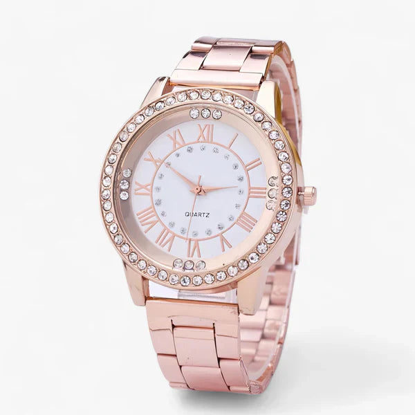 Elena - Radiant Ladies Diamond Watch - Elégance intemporelle et raffinement exquis