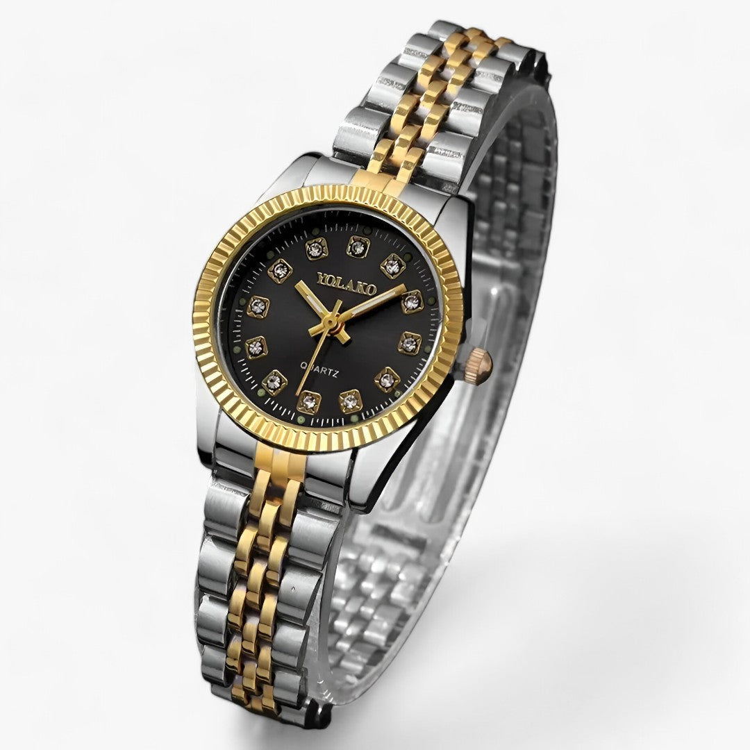 Fay - Elegant Gold Round Wristwatch - Votre must-have stylé et pratique !