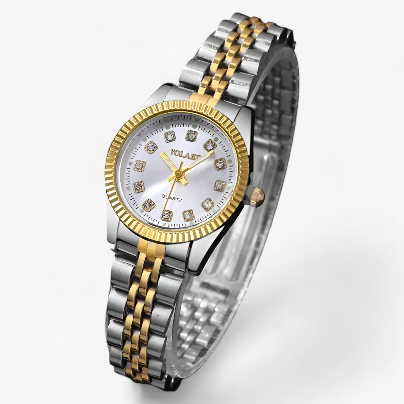 Fay - Elegant Gold Round Wristwatch - Votre must-have stylé et pratique !