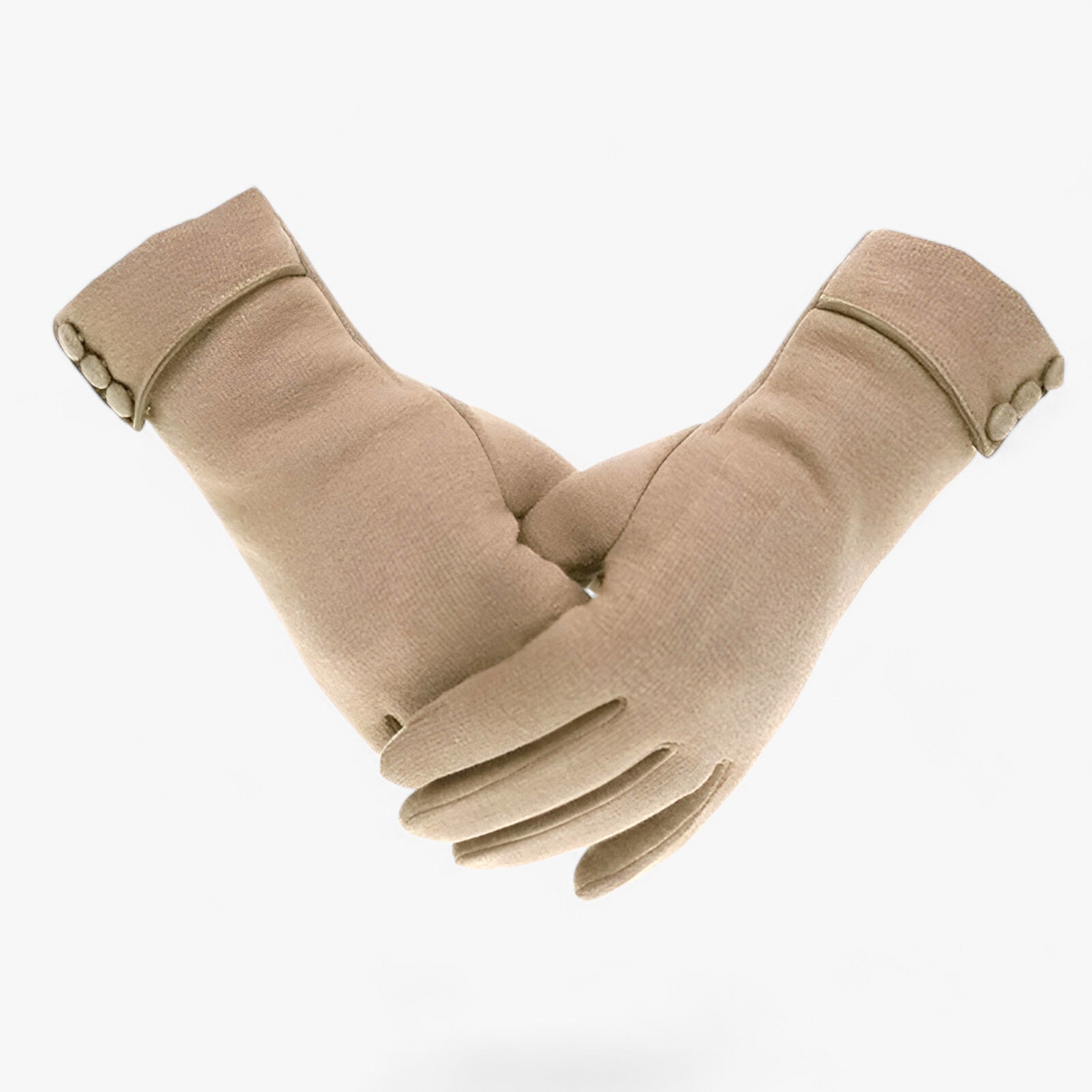 Juliette - Gants automne-hiver doublés en polaire avec écran tactile