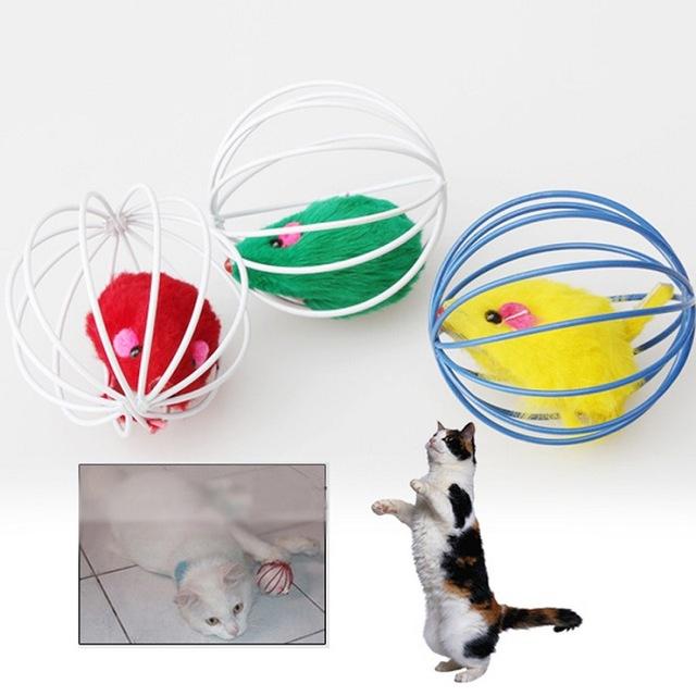 Cat Toys Ballset de 3 - pour avoir joué ensemble