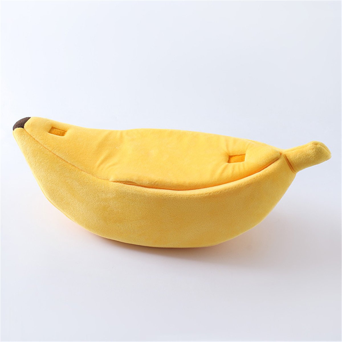 Lit douillet en forme de banane pour chats - Confort et originalité