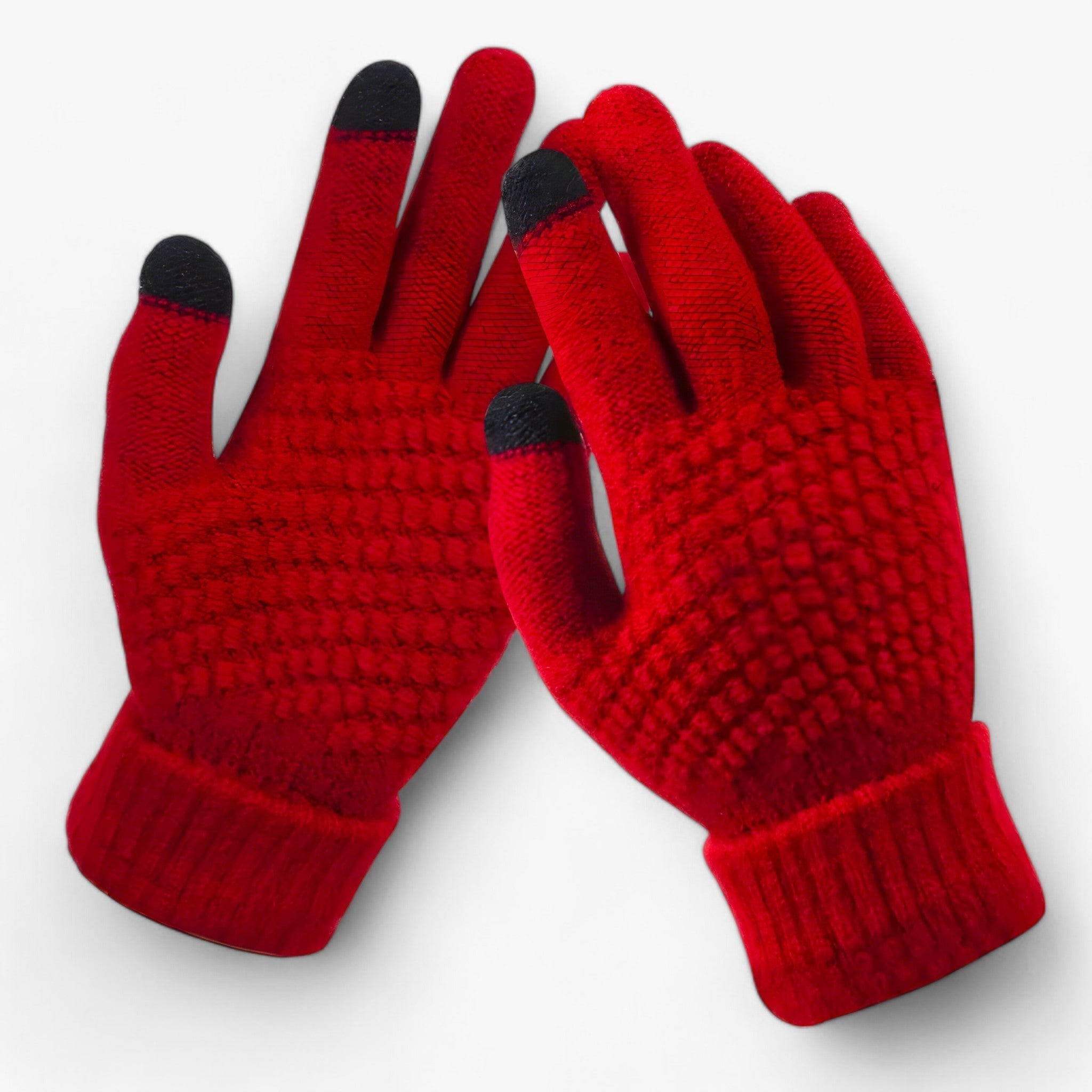 Lara - Gants d'hiver avec couverture complète du doigt et style crochet