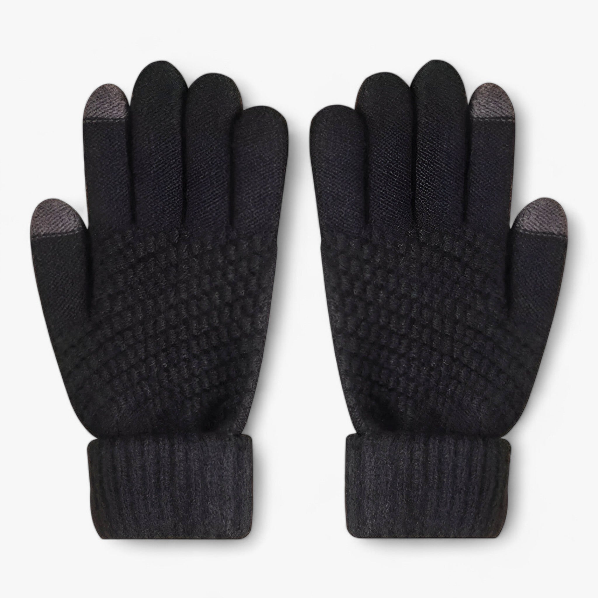 Lara - Gants d'hiver avec couverture complète du doigt et style crochet