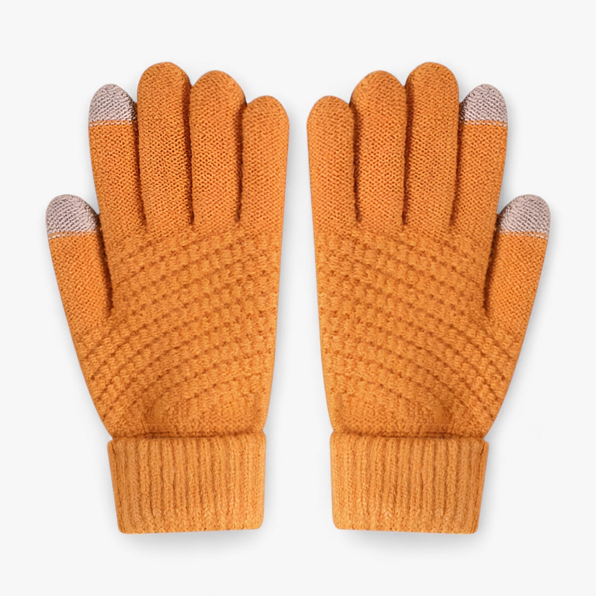 Lara - Gants d'hiver avec couverture complète du doigt et style crochet