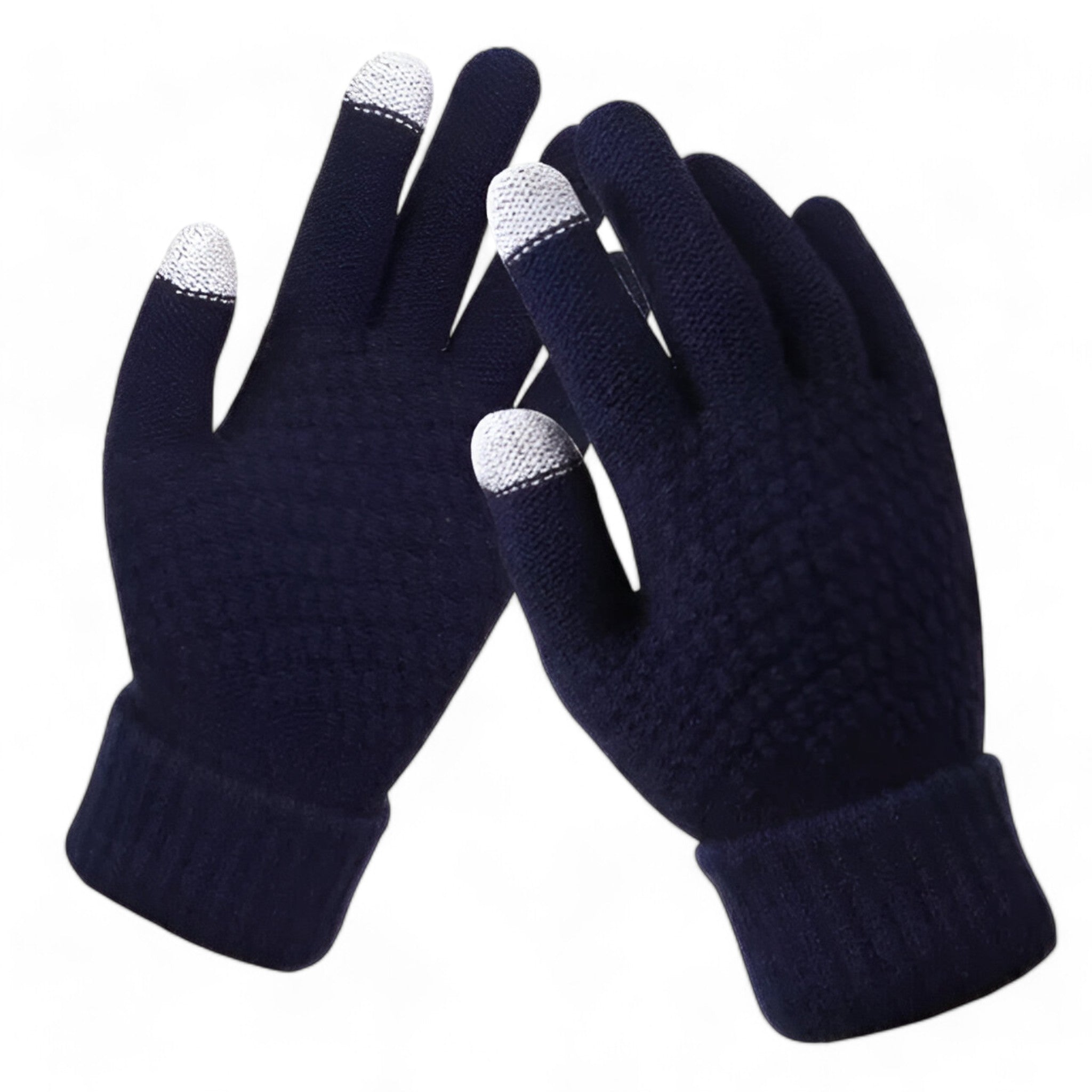 Lara - Gants d'hiver avec couverture complète du doigt et style crochet