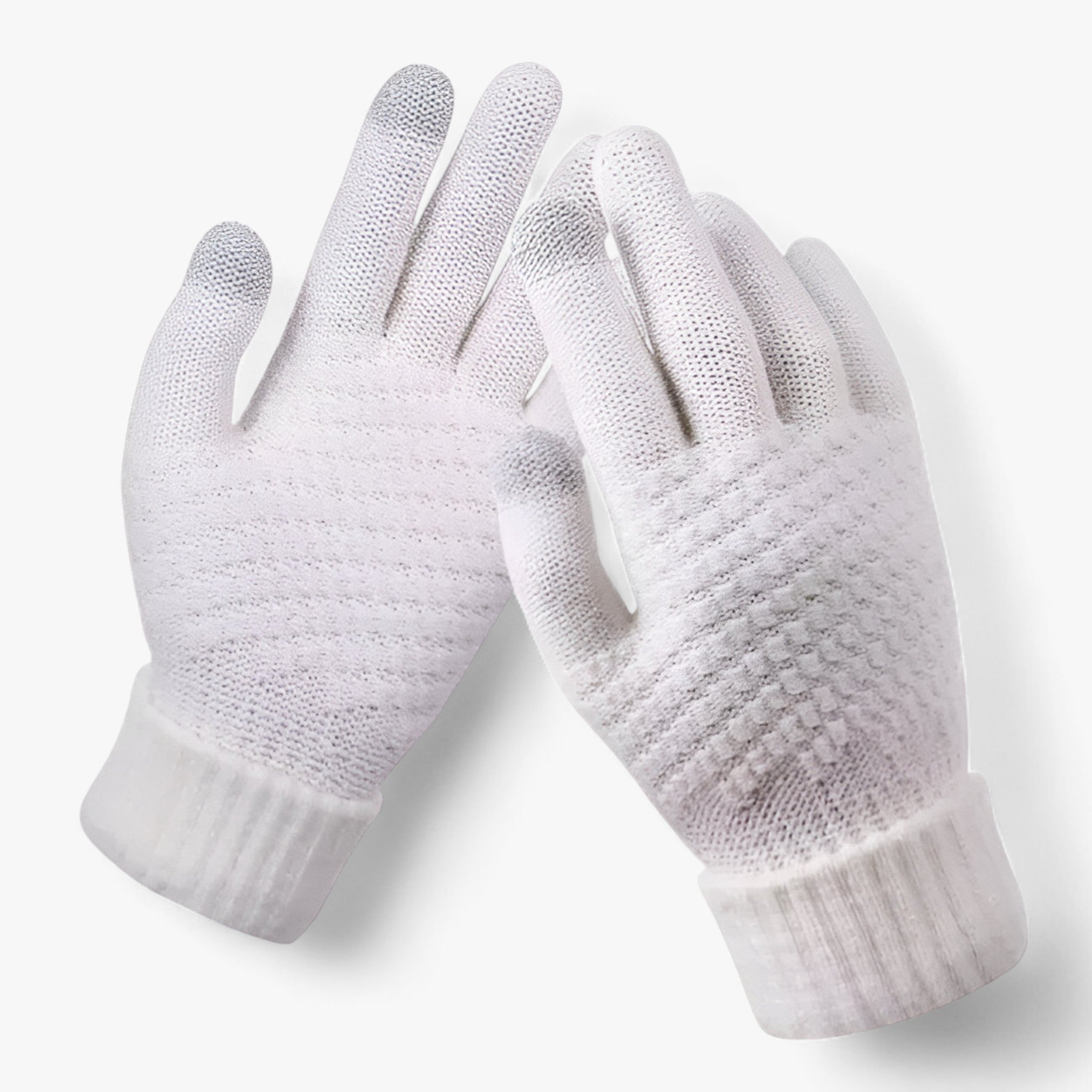 Lara - Gants d'hiver avec couverture complète du doigt et style crochet