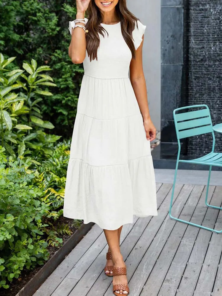 Eliza - Robe maxi d'été fluide et confortable