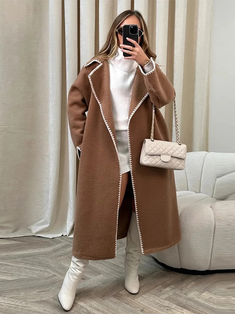 SIRENTA - Manteau en laine