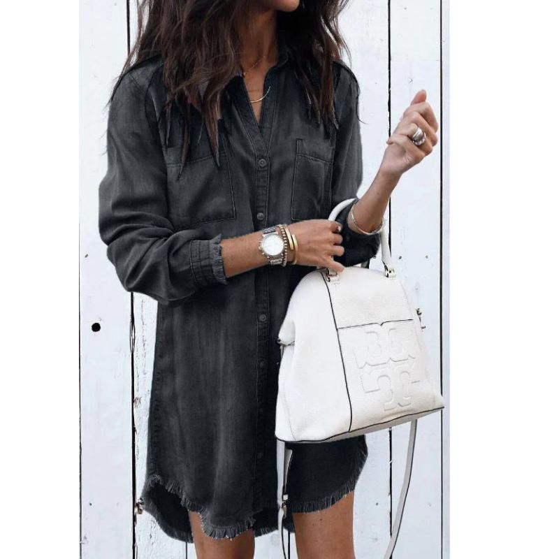 Vera - Robe en denim élégante et moderne