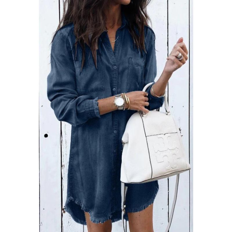 Vera - Robe en denim élégante et moderne