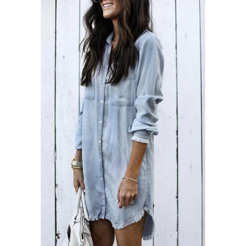 Vera - Robe en denim élégante et moderne