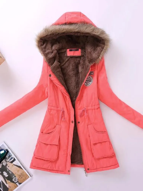 Parka à capuche coupe slim Sophia - Confortable et stylée