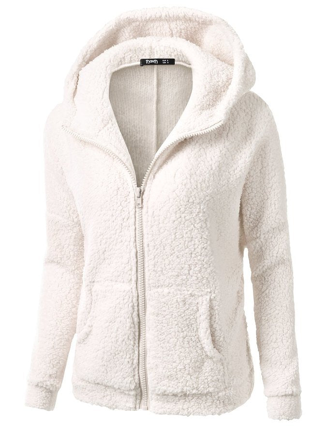 Chloe Soft Fleece Cardigan - Chaud et polyvalent