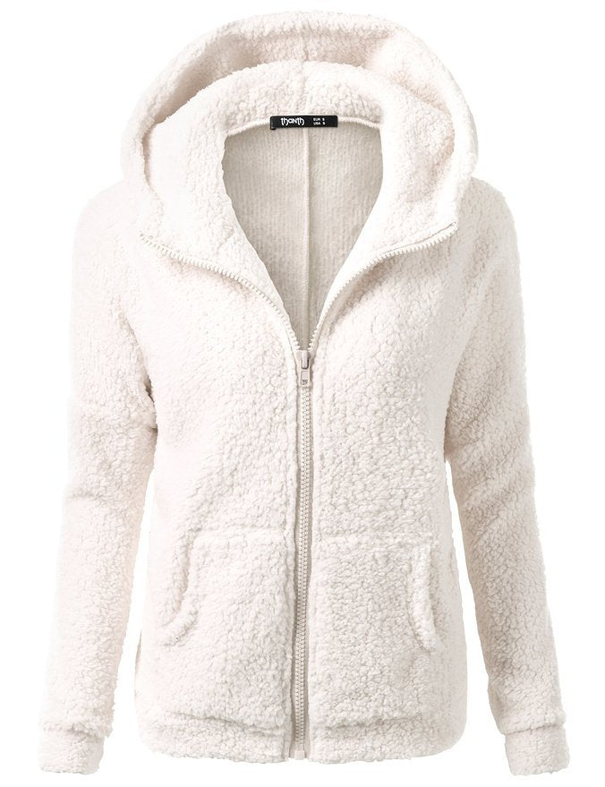 Chloe Soft Fleece Cardigan - Chaud et polyvalent