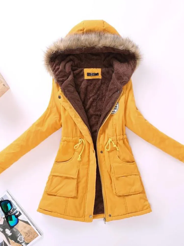 Parka à capuche coupe slim Sophia - Confortable et stylée